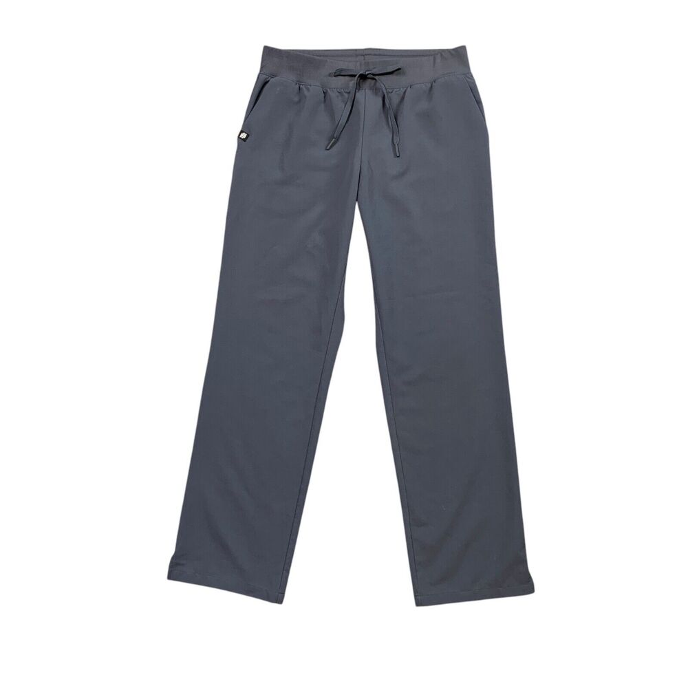 Jaanuu Pants Womens PS Small Petite Gray Mid Rise Stretch Drawstring Pockets